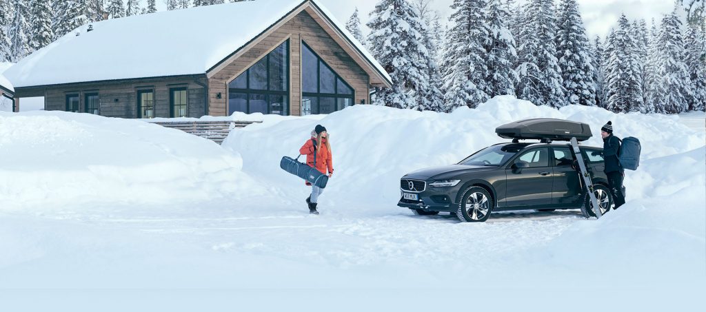 travelling to the slopes