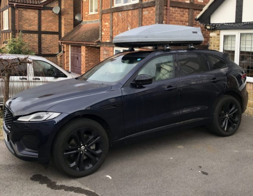 Jaguar F-Pace Medium Roofbox Hire
