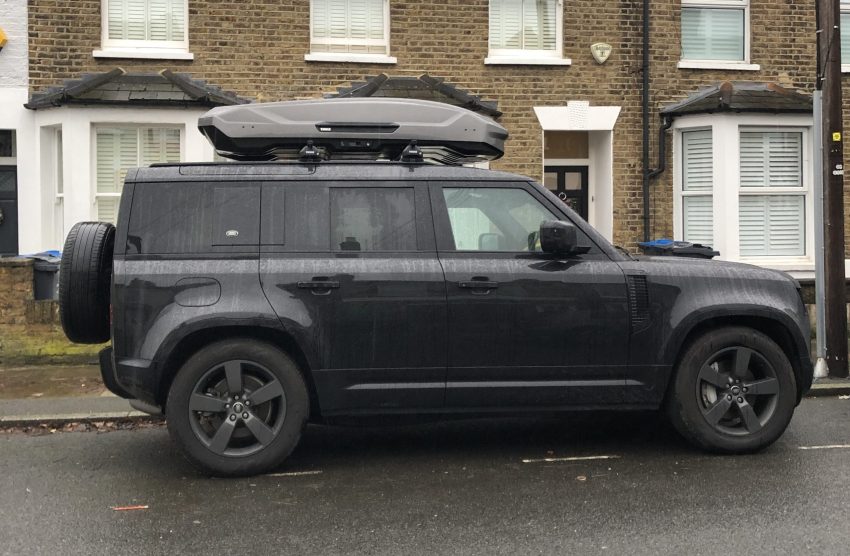 Landrover Defender Roofbox and roof bars